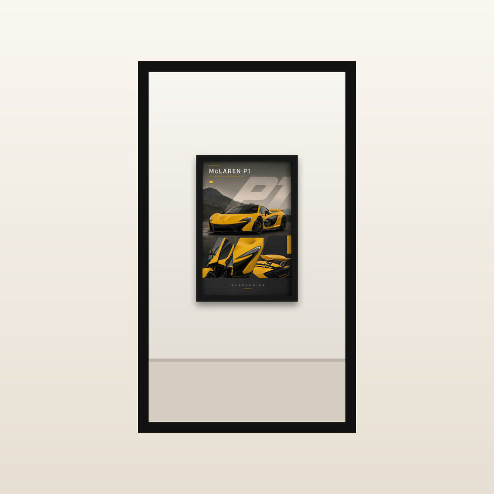 Volcano Yellow Hybrid Hypercar