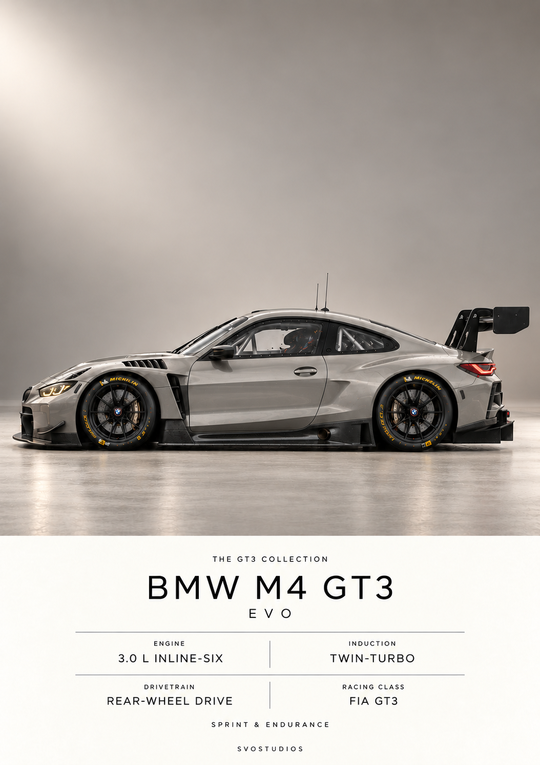 BMW M4 GT3 EVO artwork only