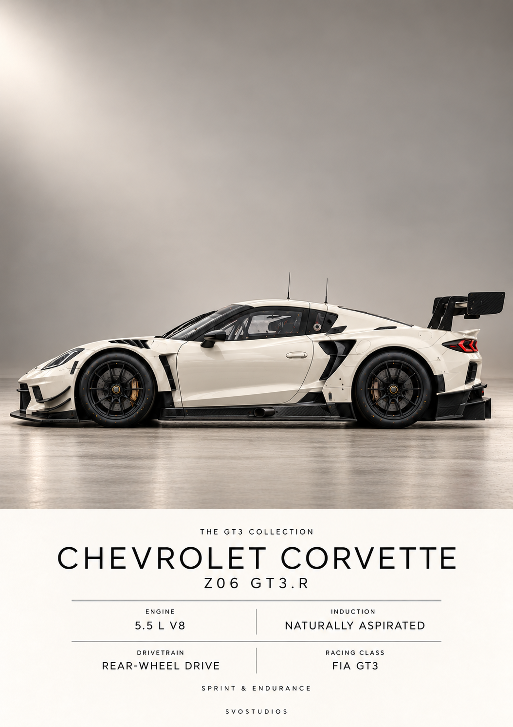Chevrolet Corvette Z06 GT3.R artwork only