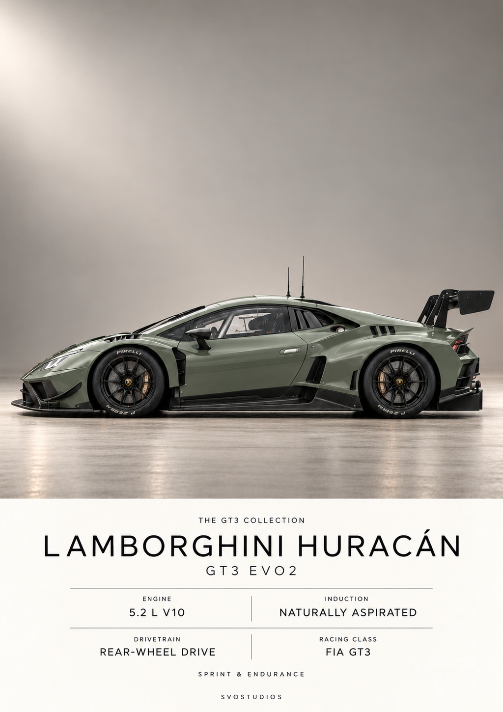 Lamborghini Huracán GT3 EVO2 artwork only