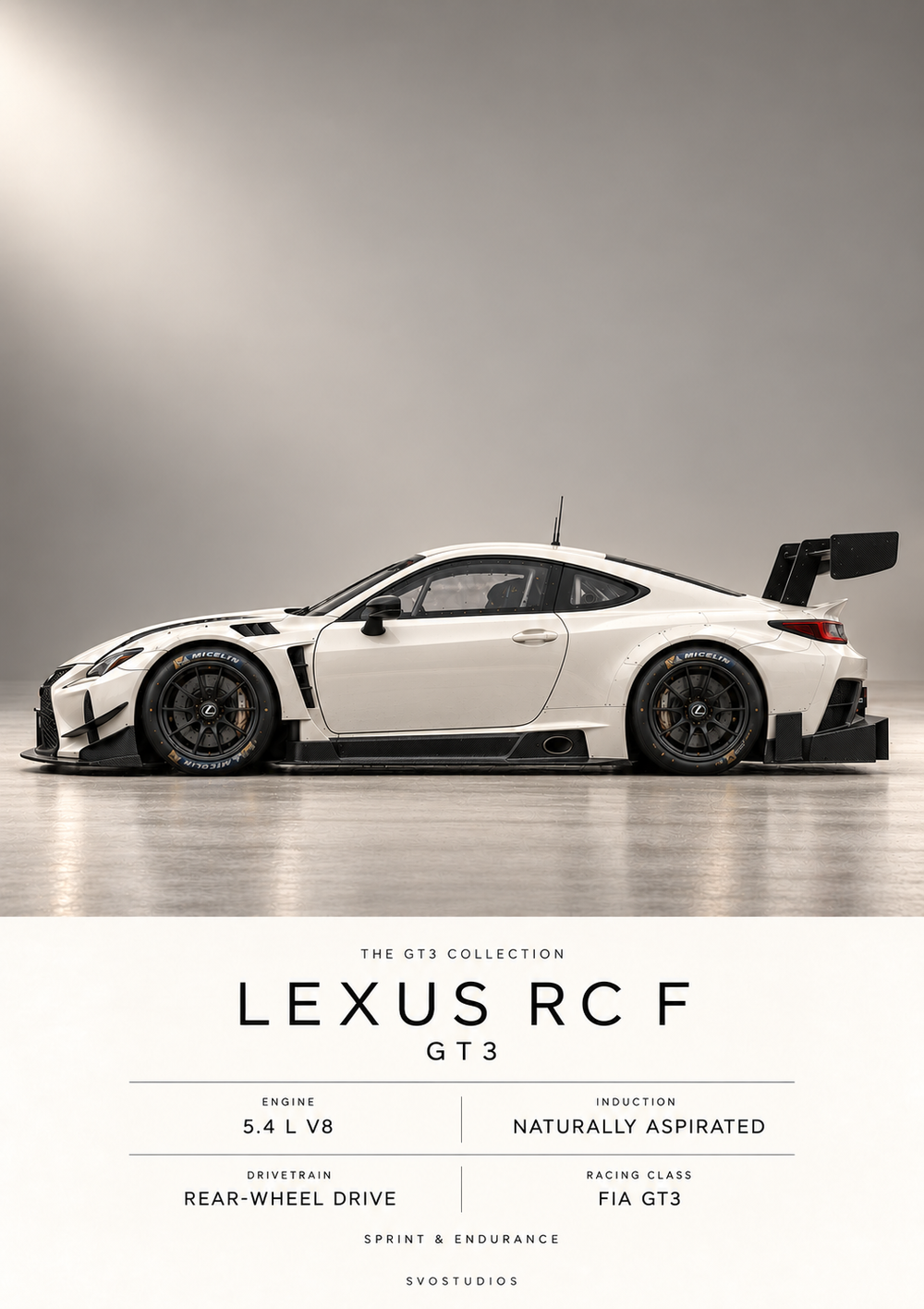 Lexus RC F GT3 — GT3 Studio Edition