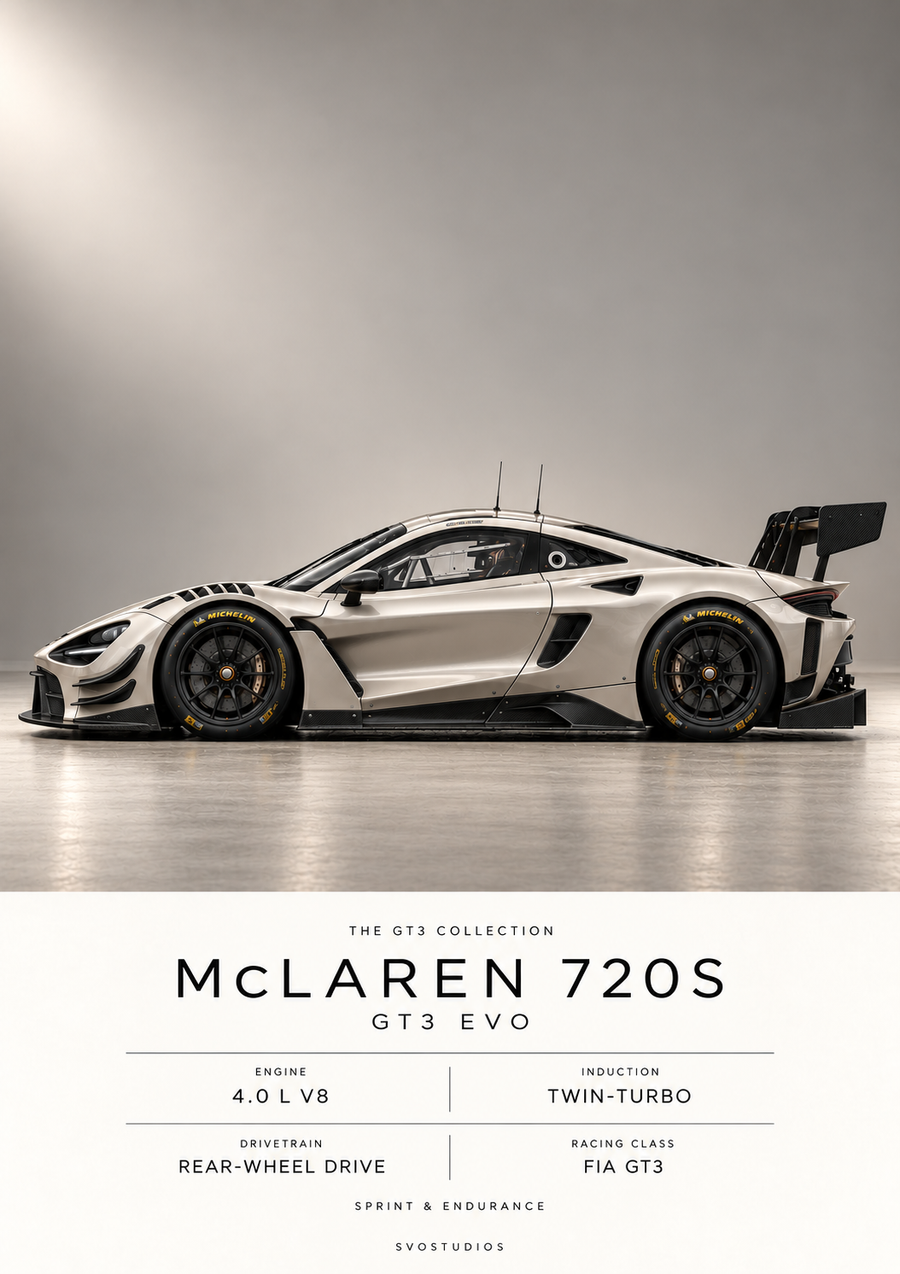 McLaren 720S GT3 EVO — GT3 Studio Edition