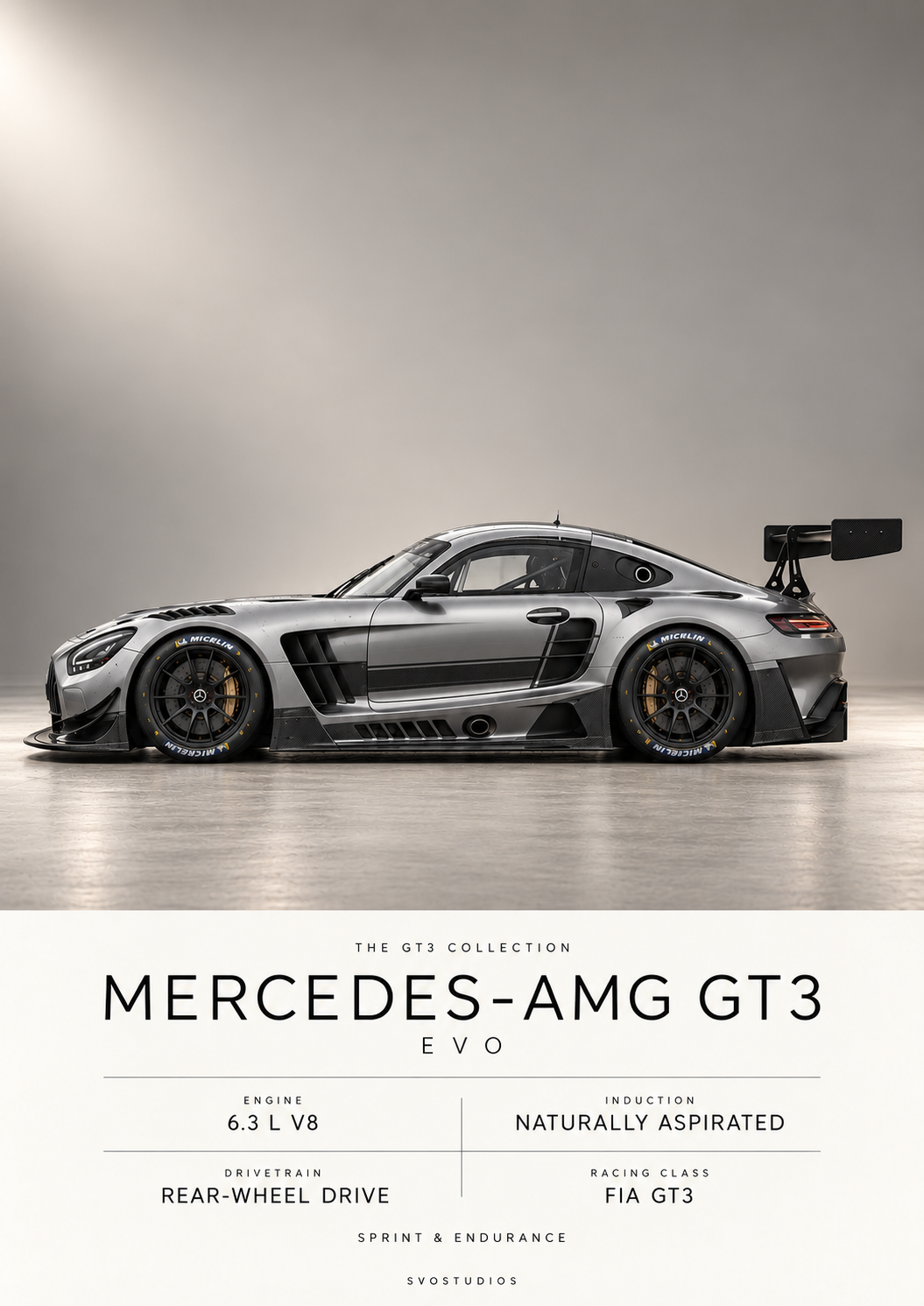 Mercedes-AMG GT3 EVO artwork only