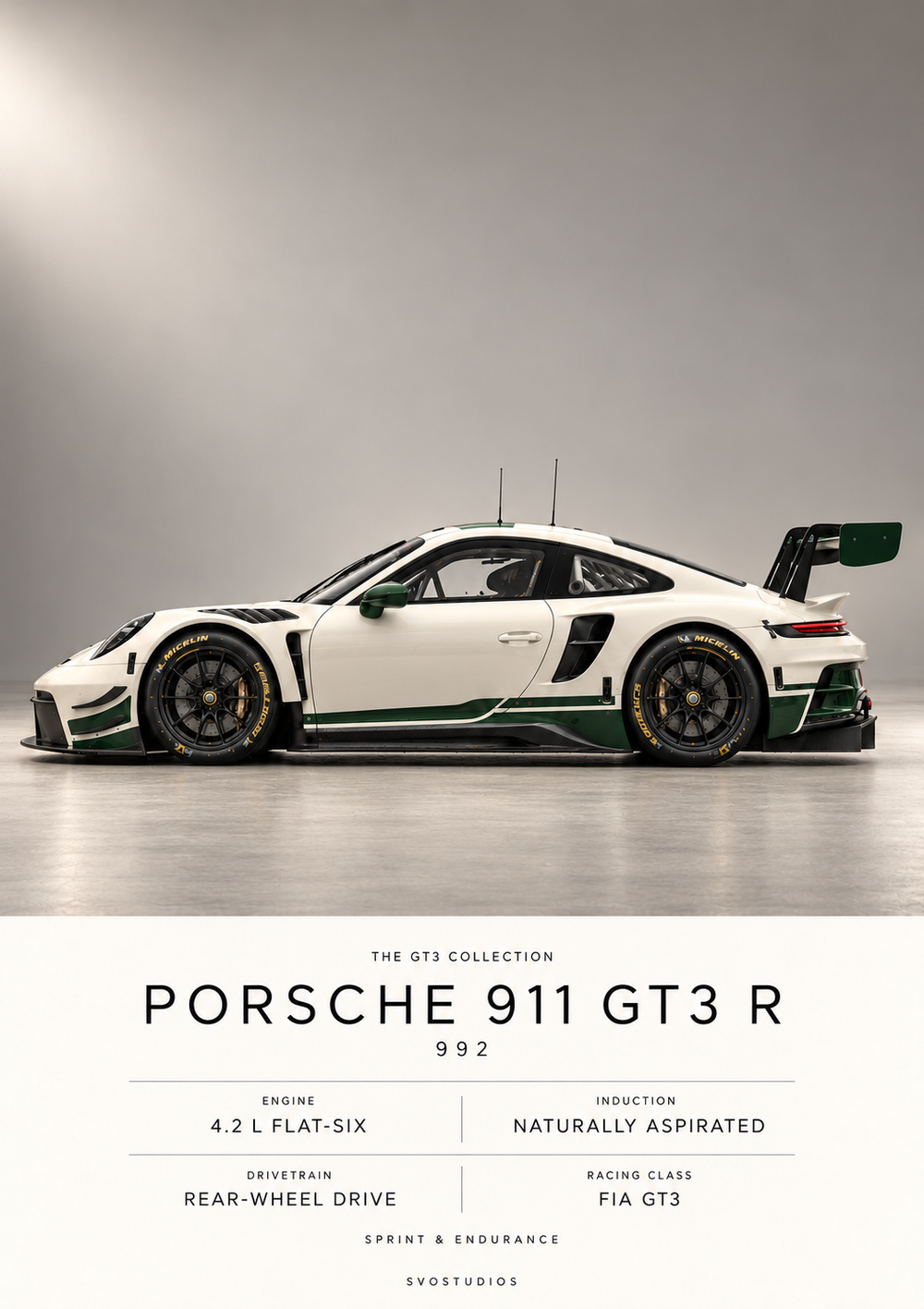 Porsche 911 GT3 R (992) — GT3 Studio Edition